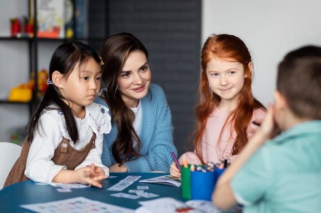 Engaging Learning Session With Children
